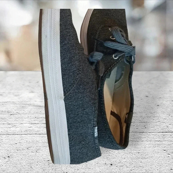 Keds women champion solids charcoal color size 8 - Picture 12 of 15